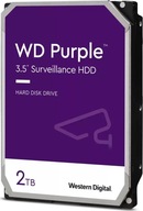 WD PURPLE 2TB 3,5'' 5400RPM 64MB SATA vyrovnávacia pamäť