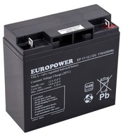 UNIVERZÁLNY GÉL EUROPOWER 12V/17Ah