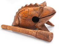 Hra žaba, drevený, indonézsky nástroj