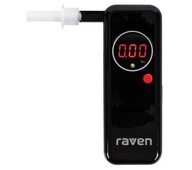 RAVEN EAL002X polovodičový alkohol tester 3 náustky