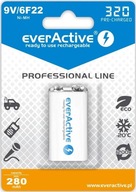 everActive 6F22 HR6FA 9V 320mAh NiMH batéria