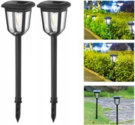 2x Vonkajšie solárne LED svietidlo 55cm 0,3W