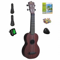 SOPRANO UKULELE WU-21W/BK - SET