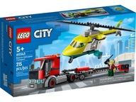 LEGO City 60343 Záchranný vrtuľník odťahovky