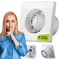 DOMÁCI KÚPEĽŇOVÝ VENTILÁTOR, SILENT FI Ø120