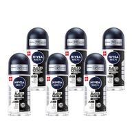 NIVEA Antiperspirant MEN Black&White 6x50ml