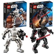 LEGO Star Wars Mech x2 – 75368 Darth Vader + 75370 DARČEK KU DŇU DETÍ