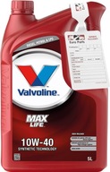 OLEJ VALVOLINE MAXLIFE 10W40 10W-40 5L A3/B4 SN/CF