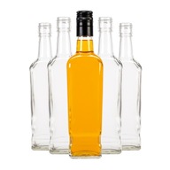 5X WALKER FĽAŠA 500 ML + viečko na VODKU WHISKY