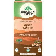 Tulsi Ayush Kwath Organic India čaj (25 vrecúšok) hrejivý