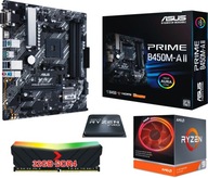 Balíček procesor AMD Ryzen 9 + základná doska AM4 + 32 GB DDR4