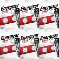 LÍTIOVÝ BATERIE MINI ENERGIZER CR2032 2ks x 6