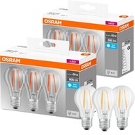 Osram FILAMENT LED žiarovky E27 6,5W=60W 4000K X6