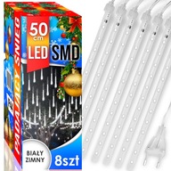 METEOROVÉ LED LAMPY SNEH PADAJÚCI CILS VIANOČNÉ OSVETLENIE 50 CM IP44