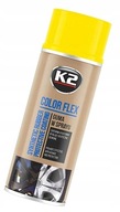 Y1U37 K2 COLOR FLEX Guma v spreji, žltá, 400 ml