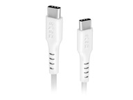 Biely kábel USB Typ C - USB Typ C 3.1 SBS 1,5 m