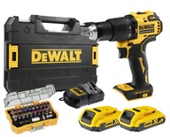 NÁRAZOVÝ SKRUTKOVAČ DEWALT 65NM DCD709D2T + 32EL BITOV