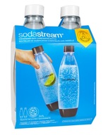 Fľaša SodaStream Fuse 2 x 1 l biela