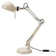 IKEA FORSA Stolná lampa béžová 35 cm