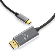 USB-C DISPLAYPORT 1.4 DP TYP C 8K 5K 4K MAC KÁBEL