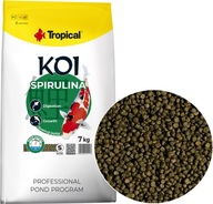 TROPICAL Koi Spirulina S 7kg Krmivo do jazierka