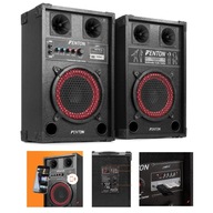 2x300W stĺpy aktívny set USB BT KARAOKE