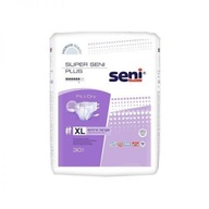 Piel-m. SENI SUPER AIR PLUS extra veľké XL 30 ks