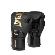 EVERLAST ELITE 2 ČIERNE/ZLATÉ BOXERSKÉ RUKAVICE 12 oz.