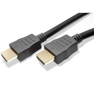 HDMI 2.1 HighSpeed ​​​​kábel s Ethernetom, čierny, 3 m