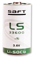 Lítiová batéria LS33600 Saft 3,6V 17000mAh