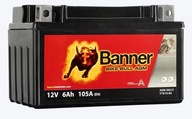 BANNER BATÉRIA 6AH/105A 12V L+