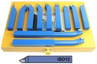 Nože sústružnícky nôž 12x12mm + nôž ISO12R 12 ks Sada