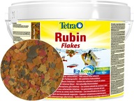 TETRA Rubin Flakes 10L vedierko krmivo zvýrazňujúce farbu