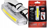 PROX LINE F PREDNÁ LAMPA COB LED BIELA ​​USB NA BICYKEL