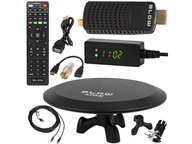 DVB-T2 FHD mini tuner H265/HEVC + anténa ATD-41