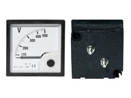 Analógový meter štvorcový voltmeter 500V