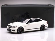 Mercedes-Benz C63 (W204) AMG - 2014, biela GT Spirit 1:18