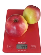 ZILNER LCD kuchynská váha, farebná, 5 kg