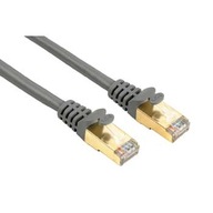 CAT5e RJ45 Ekran Gold sieťový kábel 5m. HAMA