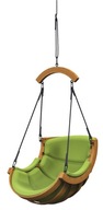 Alpha Armchair Hanging Arch Green - záhradný rocker