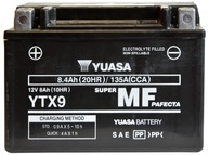 YUASA YTX9-BS 12V 8,4 Ah 135A L+ ŠTARTOVANÁ!!!