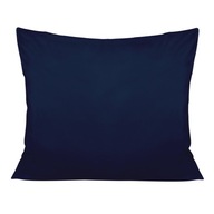 Obliečka na vankúš z bavlneného saténu 50x70 NAVY BLUE