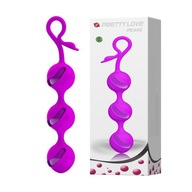 Pretty Love Pearl Triple Silicone Love Balls