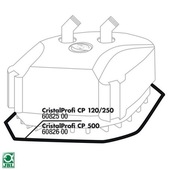 Tesnenie pod hlavu JBL CristalProfi 120/250