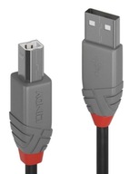 Kábel USB 2.0 A-B 10m pre tlačiareň Lindy 36677 DAC