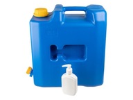 15L nádrž na vodu s plastovým ventilom +