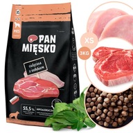 Pan Mięsko Karma TEĽACIE TURECKO chrumkavé XS 3 kg