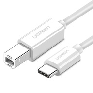 Kábel USB 2.0 C-B UGREEN US241 pre 1m tlačiareň