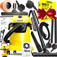 KARCHER WD3 BEZVRCHOVÝ VYSÁVAČ VYSOKÝ VÝKON TURBO XL