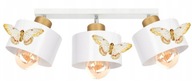 Loft kĺbové stropné svietidlo BUTTERFLY LOFT GOLD 3